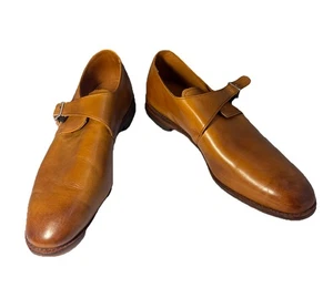 Allen Edmonds Plymouth einzelner Mönchsriemen walnussbraun Herren Größe 13 - Bild 1 von 10