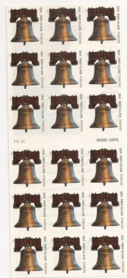 US 4437a Liberty Bell F ATM booklet 18 (2009 date) MNH 2010 - Image 1 of 2