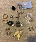 Vintage Lot Jewellery Statement Ring, Caribbean Charm Collection Cruise Bracelet