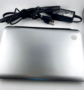 HP Mini 210–1055 NR Laptop Battleship CNF0039477 Intel Atom Windows 7 Computer - Picture 1 of 5