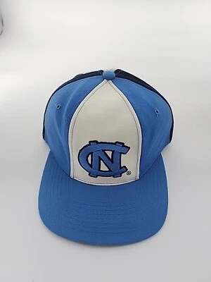 De colección Años 90 Carolina del Norte Tacones Alquitranados Starter Molinete Snapback Sombrero Tri Power Lana Foto 1 de 4