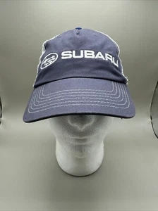 Subaru Mütze Kappe Strapback blau grau verstellbar bestickt Erwachsene Freizeit Herren - Bild 1 von 7