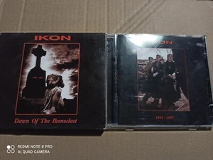 IKON - DAWN OF THE IKONOCLAST 2CD CD DOUBLE PACK GERMANY 99 GOTH ROCK DARKWAVE - Imagen 1 de 2