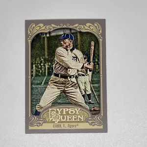 2012 Topps Gypsy Queen - Batting #229 Ty Cobb - Picture 1 of 2