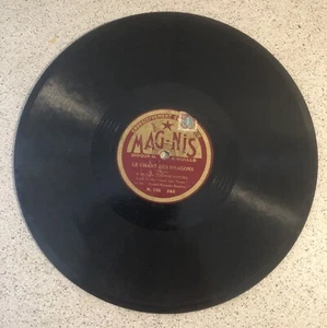 Disque Old record 78t/rpm 30cm Mag-Nis - B.O. Good night Vienna - Picture 1 of 3