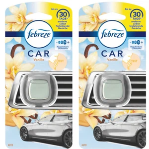 2 x Febreze Car 2ml Autoduft "Vanille" Lufterfrischer entfernt Gerüche - Bild 1 von 2
