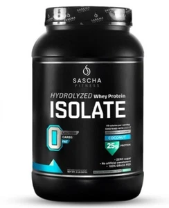 HYDROLYZED WHEY PROTEIN ISOLATE COCONUT By Sascha Fitness  - Picture 1 of 4