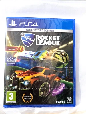 ROCKET LEAGUE FLASH PS4 New Sealed UK PAL Sony PlayStation 4 COLLECTORS EDITION - Image 1 of 2