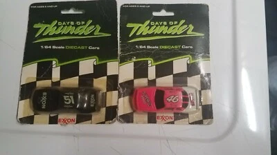  Lote de 2 coches diecast Days of Thunder 1989 vintage 1/64 #46 y 51 Foto 1 de 4