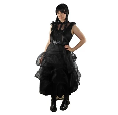 Wednesday School Dance Rave'N Costume Cosplay Dress adult womens - Image 1 of 2