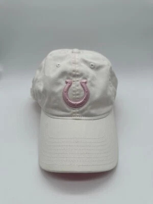 Шляпа-слайдбек для девочек Reebok NFL розовая OSFA Indianapolis Colts с вышитым логотипом - Изображение 1 из 4