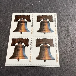 Scott #4126 - Forever - LIBERTY BELL - Booklet Block Of 4 Stamps-MNH-2007-US - Picture 1 of 1