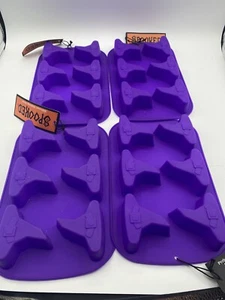 Halloween Witches Hat Silicone Baking Mould New Set of 4 - Picture 1 of 2