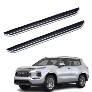 Fits for Mitsubishi Outlander 2022 2023 Foot Step Pedal Running Board Nerf Bar - Picture 1 of 6