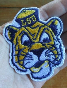 LSU Tigers Embroidered Sew on Patch - Picture 1 of 5