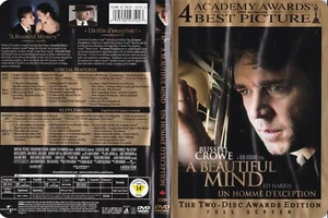 A Beautiful Mind (Fullscreen DVD, 2002, 2-Disc Set, Limited Edition) - Picture 1 of 2