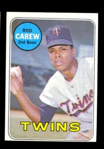 1969 Topps #510 Rod Carew Minnesota Twins HOF EX no creases - Picture 1 of 2