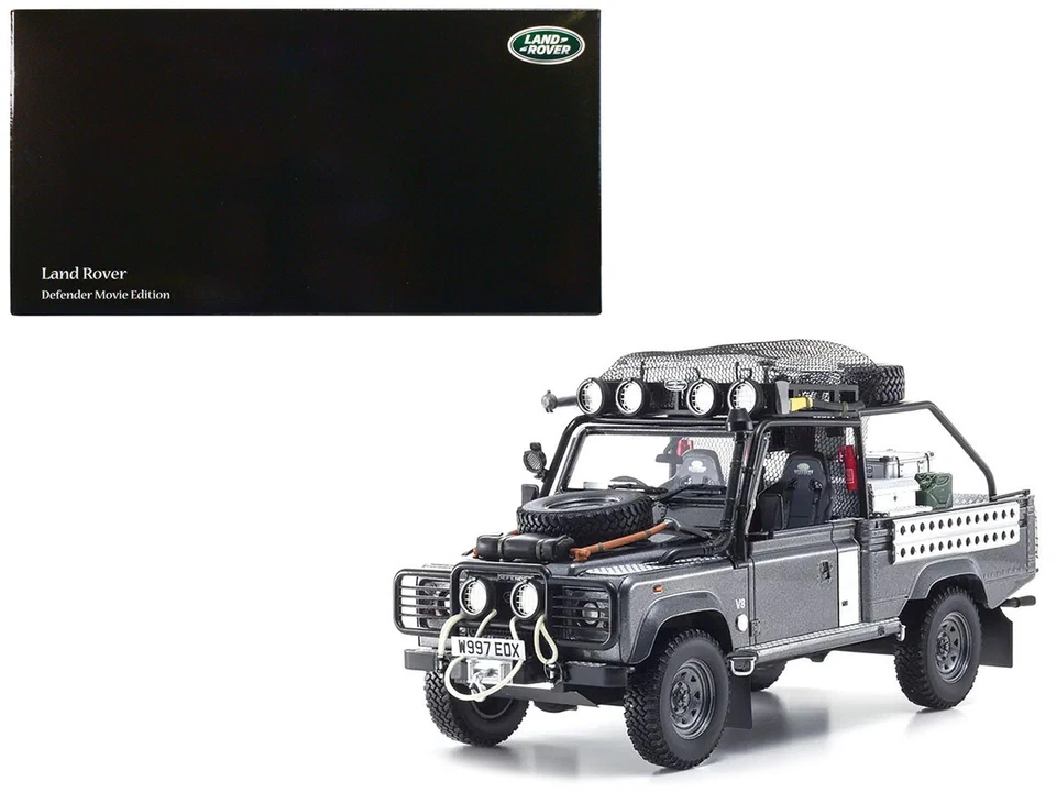 Coche Land Rover Defender edición de película 1/18 de Kyosho exhibición regalo juguetes para niños Foto 1 de 4
