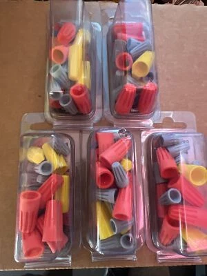 Lot Of 90 Pcs.  Assorted 20-14 Conduct-tite Screw On Wire Connectors 85688Dorman - Image 1 of 3