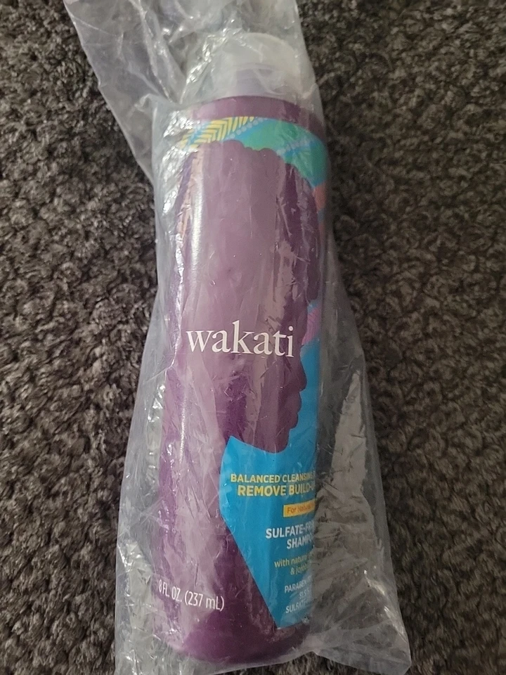 WAKATI SULFATE FREE SHAMPOO  8 fl oz SHEA & JOJOBA OIL FREE SHIPPING!  - Image 1 of 1