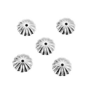 500pcs Stainless Steel  Bead Caps 6mm 10mm for DIY Jewelry Making Finding  - Picture 1 of 1