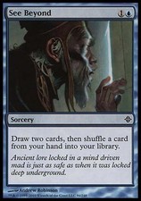 4x See Beyond Rise of the Eldrazi MtG Magic Blue Common 4 x4 Card Cards