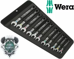 Wera 020231 Joker 11er Set 1 6003 11-teilig 8-19 mm metrischer Ring Kombinationsschlüssel Set - Bild 1 von 4