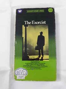 VHS The Exorcist - Original Warner Pre Cert Big Box Ex Rental VHS Super Rare - Picture 1 of 10