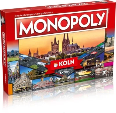 Monopoly Köln Stadt City Edition Gesellschaftsspiel Brettspiel - Bild 1 von 3