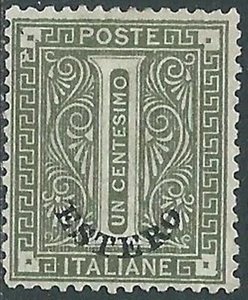 1878 LEVANTE EMISSIONI GENERALI CIFRA 1 CENT SENZA GOMMA - RB32-10 - Picture 1 of 1