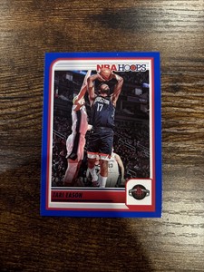 Tari Eason 2023-24 NBA Hoops Blue Parallel #192 Houston Rockets