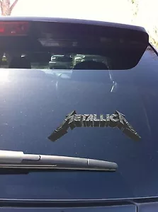 12-05 METALLICA ROCK BAND FENSTER ABZIEHBILD AUFKLEBER VINYL - Bild 1 von 4