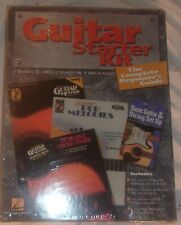 Hal Leonard Guitar Starter Kit In A Box 3 Books, 2 Cds And 1 Video New Sealed