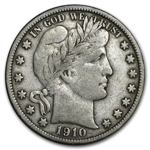 1910-S Barber Half Dollar VF - SKU#34379 Cover