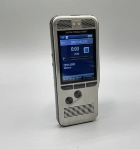 Philips DPM6000 Digital Pocket Memo Voice Recorder With 8GB Philips SD Card - Picture 1 of 6