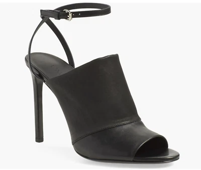 Vince Grace Z1435 Womens Black Leather Pumps Slingback Size US 9M EU 39 - Imagem 1 de 4