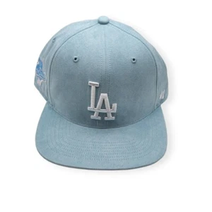 '47 Los Angeles Dodgers Captain Cooperstown 1988 WS Ballpark Suede Snapback Hat - Picture 1 of 6