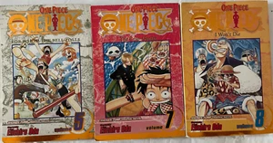 One Piece: NOVELAS MANGA GRÁFICAS SHONEN JUMP por Eiichiro Oda - ¡3 libros de bolsillo! - Imagen 1 de 3