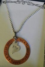 Bella Merce, "Look After My Heart" Sterling Necklace