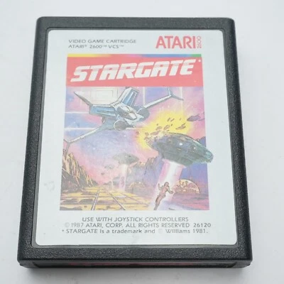 RARE  STARGATE (Defender 2) Atari 2600 Cartridge NICE! - Image 1 of 4