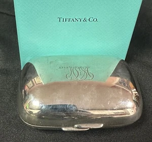 Tiffany&Co Sterling Silver Box Rounded Corners - Tiffany Makers circa 1873 - Picture 1 of 7