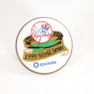 New York Yankees 1999 World Series Chase Pin NYY Baseball Lapel Sports NY - Picture 1 of 2