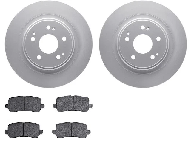 Rear Brake Pad and Rotor Kit For 2017-2020 Acura MDX 2018 2019 MX141JR Foto 1 de 1