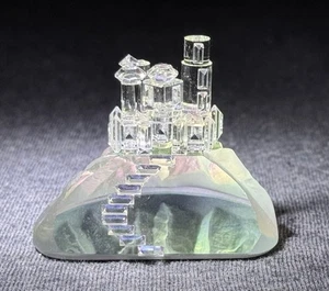 Vintage Crystal World Rainbow Color Changing Castle Figurine - Picture 1 of 6