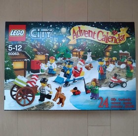 LEGO City Advent Calendar 60063 Christmas Set New