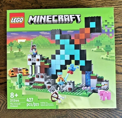 Lego 21244 Minecraft The Sword Outpost Set Retired NEW in Box - Image 1 of 4