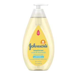 Johnson's lavaggio e shampoo delicato senza lacrime per bambini e neonati, solfato-,  - Foto 1 di 12