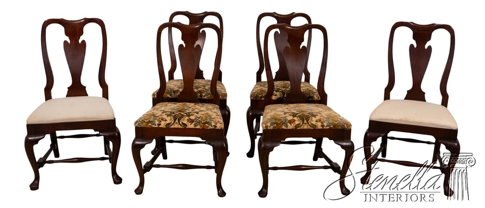 LF70758: Juego de 6 sillas de comedor de caoba HICKORY CHAIR CO Foto 1 de 4