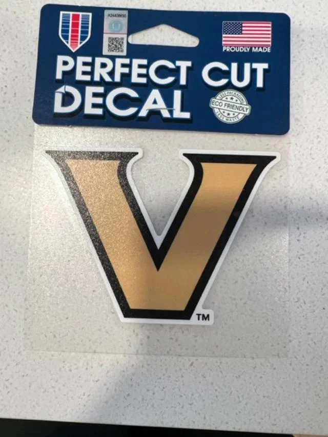 Vanderbilt Commodores Decal 4x4 Perfect Cut Color - Image 1 of 1