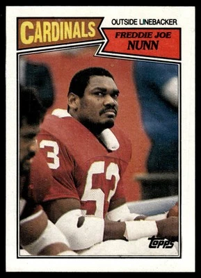 1987 Topps Freddie Joe Nunn Set Break St. Louis Cardinals #337 - Image 1 of 2